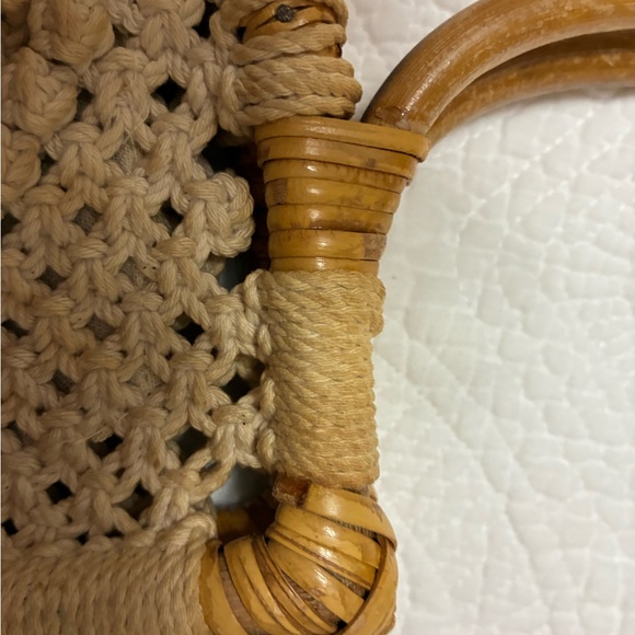 Hippy Chic macrame bag - Picture 5 of 6